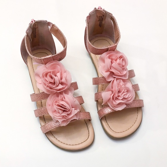 dusty rose sandals